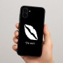 כיסוי בעיצוב אישי עם השם שלך לדגם - Samsung Galaxy A04 בעיצוב שפתיים - נשיקה
