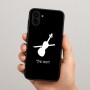 כיסוי בעיצוב אישי עם השם שלך לדגם - Samsung Galaxy A04 בעיצוב כינור