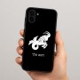 כיסוי בעיצוב אישי עם השם שלך לדגם - Samsung Galaxy A04 בעיצוב מזלות - גדי