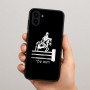כיסוי בעיצוב אישי עם השם שלך לדגם - Samsung Galaxy A04 בעיצוב רוכב סוסים