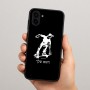 כיסוי בעיצוב אישי עם השם שלך לדגם - Samsung Galaxy A04 בעיצוב ילד סקייטבורד