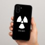 כיסוי בעיצוב אישי עם השם שלך לדגם - Samsung Galaxy A04 בעיצוב פצצת אטום גרעינית