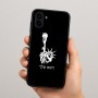 כיסוי בעיצוב אישי עם השם שלך לדגם - Samsung Galaxy A04 בעיצוב פסל החירות