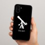 כיסוי בעיצוב אישי עם השם שלך לדגם - Samsung Galaxy A04 בעיצוב טלסקופ