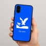 כיסוי בעיצוב אישי עם השם שלך לדגם - Samsung Galaxy A04 בעיצוב נשר אמריקאי