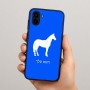 כיסוי בעיצוב אישי עם השם שלך לדגם - Samsung Galaxy A04 בעיצוב סוס