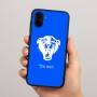 כיסוי בעיצוב אישי עם השם שלך לדגם - Samsung Galaxy A04 בעיצוב פני פנטרה