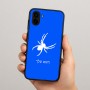 כיסוי בעיצוב אישי עם השם שלך לדגם - Samsung Galaxy A04 בעיצוב עכביש