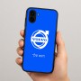 כיסוי בעיצוב אישי עם השם שלך לדגם - Samsung Galaxy A04 בעיצוב וולוו