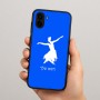 כיסוי בעיצוב אישי עם השם שלך לדגם - Samsung Galaxy A04 בעיצוב בלרינה