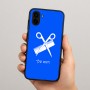 כיסוי בעיצוב אישי עם השם שלך לדגם - Samsung Galaxy A04 בעיצוב מעצב שיער