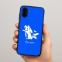 כיסוי בעיצוב אישי עם השם שלך לדגם - Samsung Galaxy A04 בעיצוב צוללן