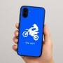 כיסוי בעיצוב אישי עם השם שלך לדגם - Samsung Galaxy A04 בעיצוב מוטוקרוס