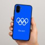 כיסוי בעיצוב אישי עם השם שלך לדגם - Samsung Galaxy A04 בעיצוב אולימפי