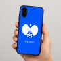 כיסוי בעיצוב אישי עם השם שלך לדגם - Samsung Galaxy A04 בעיצוב פינג פונג