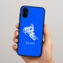 כיסוי בעיצוב אישי עם השם שלך לדגם - Samsung Galaxy A04 בעיצוב אופנוע שלג
