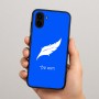 כיסוי בעיצוב אישי עם השם שלך לדגם - Samsung Galaxy A04 בעיצוב נוצת נוצה