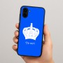 כיסוי בעיצוב אישי עם השם שלך לדגם - Samsung Galaxy A04 בעיצוב כתר מלכותי