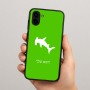 כיסוי בעיצוב אישי עם השם שלך לדגם - Samsung Galaxy A04 בעיצוב כריש ראש פטיש