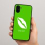 כיסוי בעיצוב אישי עם השם שלך לדגם - Samsung Galaxy A04 בעיצוב שפתיים - נשיקה
