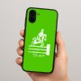 כיסוי בעיצוב אישי עם השם שלך לדגם - Samsung Galaxy A04 בעיצוב רוכב סוסים