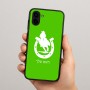 כיסוי בעיצוב אישי עם השם שלך לדגם - Samsung Galaxy A04 בעיצוב פרסה וסוס