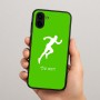 כיסוי בעיצוב אישי עם השם שלך לדגם - Samsung Galaxy A04 בעיצוב רץ