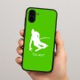 כיסוי בעיצוב אישי עם השם שלך לדגם - Samsung Galaxy A04 בעיצוב סקי