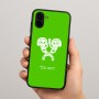 כיסוי בעיצוב אישי עם השם שלך לדגם - Samsung Galaxy A04 בעיצוב פרחי קרן