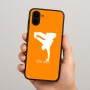 כיסוי בעיצוב אישי עם השם שלך לדגם - Samsung Galaxy A04 בעיצוב ברייקדאנס