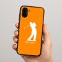 כיסוי בעיצוב אישי עם השם שלך לדגם - Samsung Galaxy A04 בעיצוב שחקן גולף