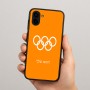 כיסוי בעיצוב אישי עם השם שלך לדגם - Samsung Galaxy A04 בעיצוב אולימפי