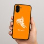 כיסוי בעיצוב אישי עם השם שלך לדגם - Samsung Galaxy A04 בעיצוב אופנוע שלג