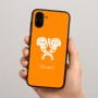כיסוי בעיצוב אישי עם השם שלך לדגם - Samsung Galaxy A04 בעיצוב פרחי קרן
