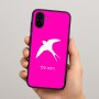 כיסוי בעיצוב אישי עם השם שלך לדגם - Samsung Galaxy A04 בעיצוב לבלוע