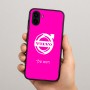 כיסוי בעיצוב אישי עם השם שלך לדגם - Samsung Galaxy A04 בעיצוב וולוו