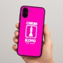 כיסוי בעיצוב אישי עם השם שלך לדגם - Samsung Galaxy A04 בעיצוב שחמט