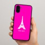 כיסוי בעיצוב אישי עם השם שלך לדגם - Samsung Galaxy A04 בעיצוב מגדל אייפל