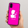 כיסוי בעיצוב אישי עם השם שלך לדגם - Samsung Galaxy A04 בעיצוב אהבת נשים