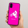 כיסוי בעיצוב אישי עם השם שלך לדגם - Samsung Galaxy A04 בעיצוב מוטוקרוס