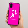 כיסוי בעיצוב אישי עם השם שלך לדגם - Samsung Galaxy A04 בעיצוב רצים אולימפיים