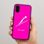 כיסוי בעיצוב אישי עם השם שלך לדגם - Samsung Galaxy A04 בעיצוב קפיצת סקי אולימפית