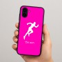 כיסוי בעיצוב אישי עם השם שלך לדגם - Samsung Galaxy A04 בעיצוב רץ