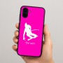 כיסוי בעיצוב אישי עם השם שלך לדגם - Samsung Galaxy A04 בעיצוב סקי