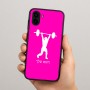 כיסוי בעיצוב אישי עם השם שלך לדגם - Samsung Galaxy A04 בעיצוב הרמת משקולות