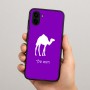 כיסוי בעיצוב אישי עם השם שלך לדגם - Samsung Galaxy A04 בעיצוב גמל