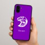 כיסוי בעיצוב אישי עם השם שלך לדגם - Samsung Galaxy A04 בעיצוב ראש נשר