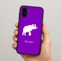 כיסוי בעיצוב אישי עם השם שלך לדגם - Samsung Galaxy A04 בעיצוב פיל