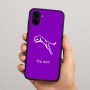 כיסוי בעיצוב אישי עם השם שלך לדגם - Samsung Galaxy A04 בעיצוב פומה