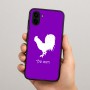 כיסוי בעיצוב אישי עם השם שלך לדגם - Samsung Galaxy A04 בעיצוב תרנגול